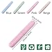 Travel Toothbrush Case Portable Toothbrush Container Holder Plastic Dust-Proof Box for Business Trips Hotel Camping School Daily Use(4 Packs)