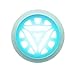 Disguise Marvel Iron Man 3 Arc Reactor Glow Costume Accessory, White, One Size
