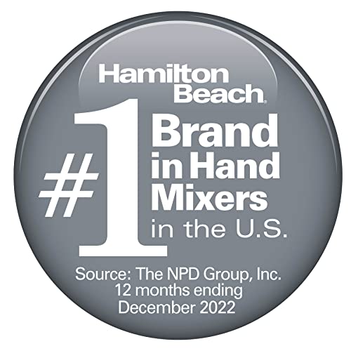 Hamilton Beach 6Speed Electric Hand Mixer with Whisk, Traditional