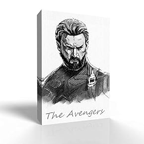 Marvel Avengers Raythe Painting Wall Poster Decor for...