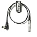 2 Pin lemo to Right Angle DC Cable For Teradek Bolt Transmitter Tilta battery plate