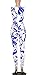 Mr.Seven Beaumode Womens Sleeveless Deep V-Neck Floral Printed Long Pants Jumpsuits Rompers (XL, Blue)
