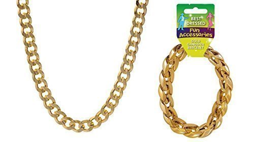 Buy Chunky Gangster Gold Necklace Chain 