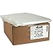 Plasticplace 55-60 gallon Trash Bags │ 1.2 Mil │ Clear Garbage Can Liners │ 38” x 58” (100Count)
