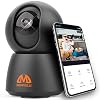 FHD 1080P WiFi Indoor Home Security Camera Two-Way Audio, Smart Wireless Baby Monitor, IR Night Vision, App for iPhone…