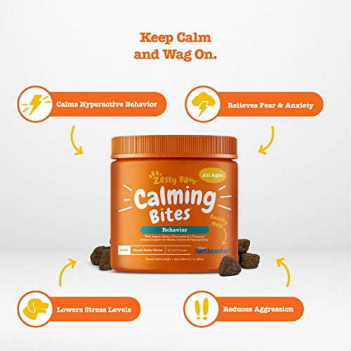 4 Zesty+Paws+Calming+Soft+Chews