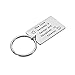 Dad Gift from Daughter for Birthday Father’s Day Gift for Dad, The Love Between A Father and Daughter is Forever Keychain, Stainless Steel (Father-Daughter)