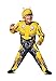 Disguise Bumblebee Toddler Muscle Child Costume, Yellow, Size/(2T)