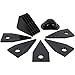 Mandoline V-Blade Slicer / Premium Slicing Mandoline for Fruit and Vegetables with 5 different blade inserts with free finger peeler by NOSH Kitchen