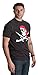 Ann Arbor T-shirt Co. Adult Jolly Roger Pirate Flag | Skull & Crossbones Caribbean Cruise Costume, M