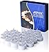 AGPtek® 24 PCS LED Tealights Battery-Operated flameless Candles Lights For Wedding Birthday Party - White