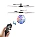 FunsLane RC Infrared Induction Flying Ball RC Helicopter Ball Toy with Shinning LED Lighting, Hand Induced Flight Ball for Teenagers Kids and Adults Colorful Flying Toy