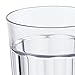 Rhapsody 16-ounce Faceted Plastic Water Tumblers | set of 8 Clear
