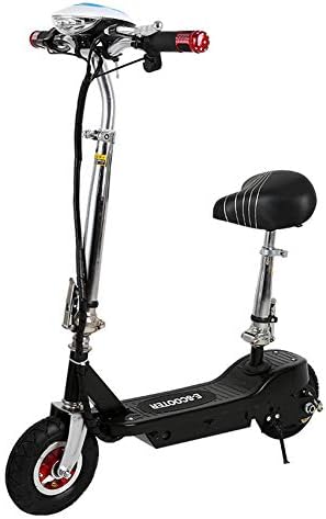 SYCHONG Electric Scooter, Lightweight, Foldable E-Scooter Up To 15.5 MPH, with Headlights, Ages 18 +