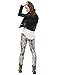 PINK PLOT Basic Printed Leggings Patterned High Elasticity Pants for Women Girls One Size-Fit XS-L X Camo Trees