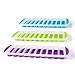 Thermo Tank Ice Stick Tray - Easy Ice Cube Trays for Water Bottles - Set of 3 Trays, 10 Sticks (3, Mint Blue, Lime Green, Purple)
