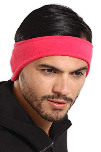 Ear Warmer Headband - Winter Fleece Ear Cover for Men & Women - Warm & Cozy Cold Weather Ear Muffs for Running, Cycling, Sports & Daily Wear - Soft & Stretchy Earmuffs - Thermal Polar Ear Band