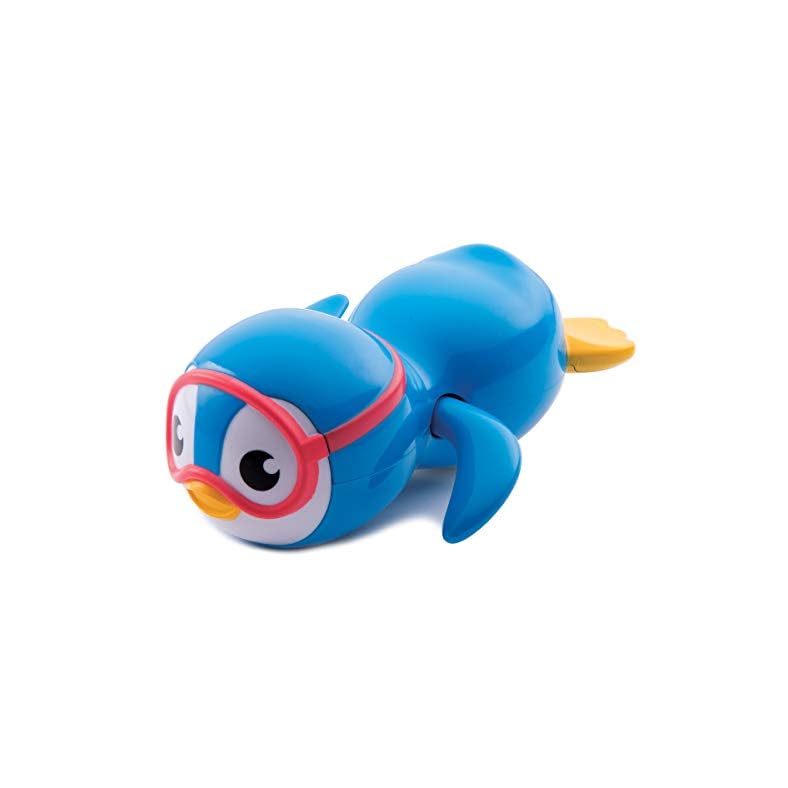 Munchkin® Wind Up Swimming Penguin Baby and Toddler Bath Toy, Blue Munchkin® Wind Up Swimming Penguin Baby and Toddler Bath Toy, Blue