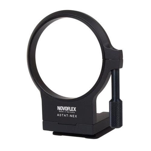 NOVOFLEX Tripod Lens Collar Mount with ARCA-Swiss Compatible Foot Compatible with EOSM, NEX, LEM/LER Lens adapters and Sony E-Mount Lenses. (ASTAT-NEX)