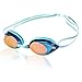 Speedo Women's Vanquisher 2.0 Mirrored Swim Goggle, Aqua, One Size