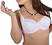fruitVogue Women's Demi & Balconette Underwire Lightly Padded Lace Bra