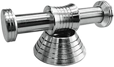 TeeNoke Moon Drop Decompression Toys Fidget Desk Toy Displaying Gravity Moon Mars Earth (Silver)