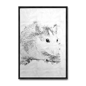 Framed Canvas Wall Art Animals, Flowers, Birds Canvas Prints Home Artwork Decoration for Living Room, Bedroom - 16x24 inches