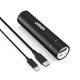 Anker 3rd Gen PowerCore+ Mini 3350mAh Portable Charger ​External Battery Power Bank with PowerIQ Technology + [Apple MFi Certified] 3ft/0.9m Lightning Cable