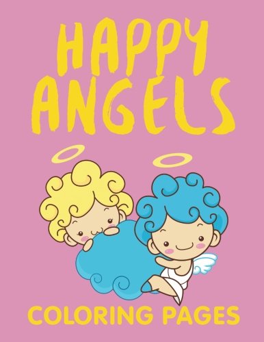 Happy Angels (Coloring Pages)