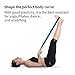 SONGSU Elastic Stretch Strap, Stretching Out Strap for Physical Therapy with 8 Loops, Yoga, Dance and Pilates, Gymnastics, Hamstring Strength Training – Bluethumb 4