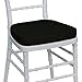 Flash Furniture Soft Black Fabric Chiavari Chair Cushion