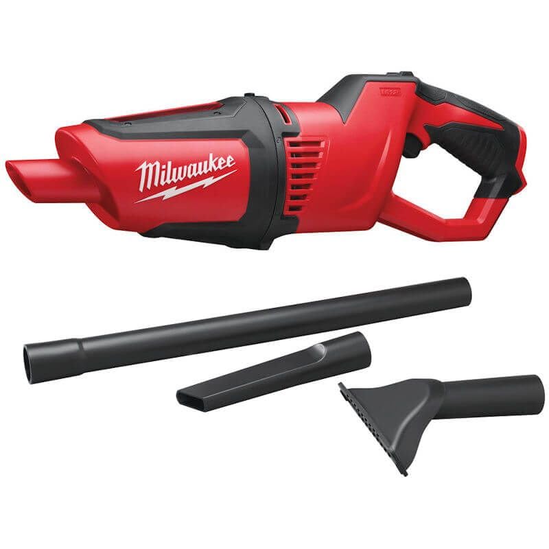 Milwaukee M12 HV-0 Hand Vac 12V Bare Unit, Red