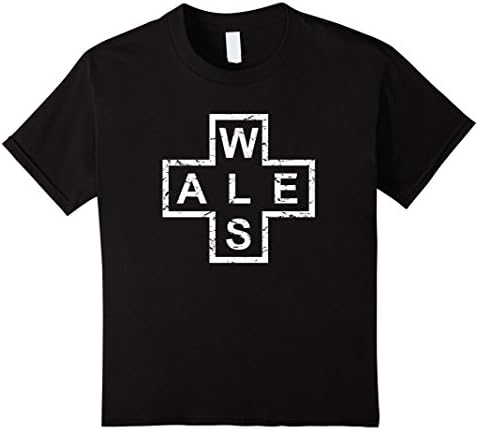 Kids Stylish Wales T-Shirt 12 Black