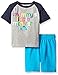 The Children's Place Toddler Boys Momster Set, Smoke, 5T
