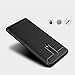 Nokia 8 Case,Mustaner Shock-Absorption Carbon Fiber Flexible TPU Rubber Soft Silicone Full-body Protective Cover for Nokia 9 (Texture Black)