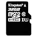 Kingston Digital 32GB microSDHC Class 10 UHS-I 45MB/s Read Card with SD Adapter (SDC10G2/32GB)