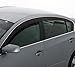 Auto Ventshade [AVS] Low Profile Ventvisor | 2009 - 2017 Chevrolet Traverse, Smoke - 4 pc. | 894020
