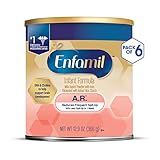 Enfamil A.R. Infant Formula - Clinically Proven to reduce Spit-Up in 1 week - Powder Can, 12.9 oz (Pack of 6)