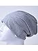 eBoot Unisex Stretch Beanie Cap Slouchy Hat Soft Sleep Hat Cap, 3 Pieces