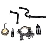 MagiDeal Oil Pump Worm Drive Gear Spring Set For STIHL MS290 390 310 029 039 Silver