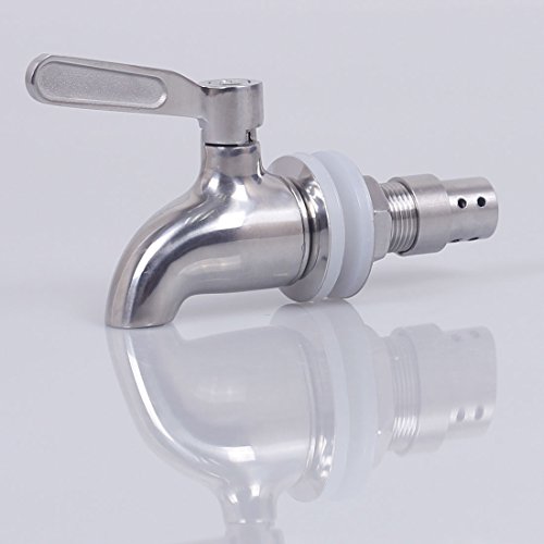 LYTY Replacement Spigot Spout for Beverage Dispenser, Solid Stainless