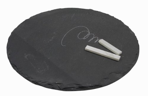 Country Home Circle Slate Cheese Board by Twine