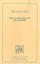 De la connaissance de soi même