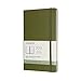 Moleskine 12 Month Weekly Planner, Large, Elm Green, Hard Cover (5 x 8.25)