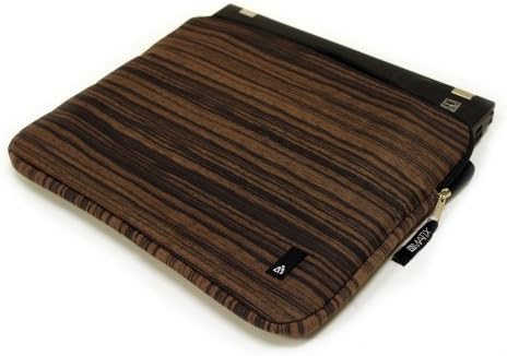 Matix LAPTOP COMPUTER SLEEVE - WOODGRAIN Cushy Bag Carrying Case