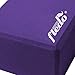 Fledo Yoga Blocks (Set of 2) 9″x6″x4″ – EVA Foam Brick, Featherweight and Comfy – Provides Stability and Balance – Ideal for Exercise, Pilates, Workout, Fitness & Gym (Purple)thumb 3