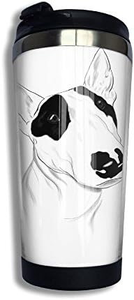 Bull Terrier Stainless Steel Coffee Mug Travel Tumbler Cup Coffee Cups Photo Mug Best Gift