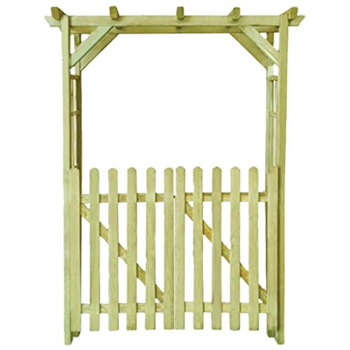 Rosenbogen 150×50×200 cm Imprägniertes Holz – Bild 3