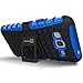 Samsung Galaxy Express Prime Case, Galaxy Sky Case, Galaxy Amp Prime Case, CoverON [Atomic Series] Hybrid Armor Cover Tough Hard Kickstand Phone Case for Samsung Galaxy Express Prime - Blue