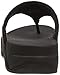 FitFlop Women's Novy Toe Post Flip Flop, black, 7 M US